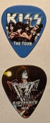 KISS 2012 The Tour RIDGEFIELD 8-19-12 City Guitar Picks