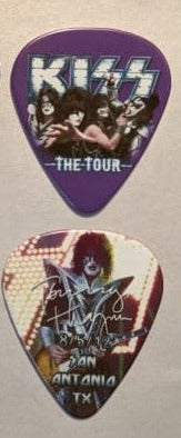KISS 2012 The Tour SAN ANTONIO 8-5-12 City Guitar Picks