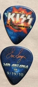 KISS 2010 HSOE SAN ANTONIO 9-19-10 City Guitar Picks