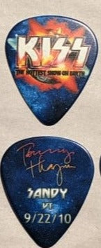 KISS 2010 HSOE SANDY 9-22-10 City Guitar Picks