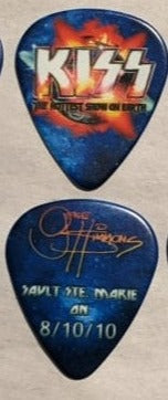 KISS 2010 HSOE SAULT STE MARIE 8-10-10 City Guitar Picks