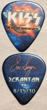 KISS 2010 HSOE SCRANTON 8-15-10 City Guitar Picks