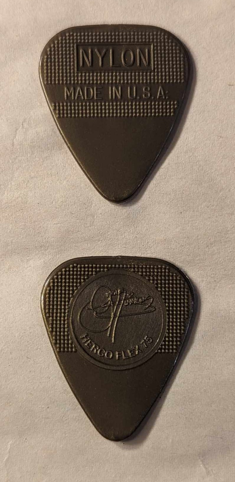 Gene Simmons Herco Gold Guitar Pick SemiColon Variant