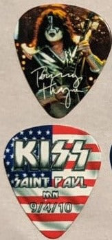 KISS 2010 HSOE ST PAUL 9-4-10 City Guitar Picks