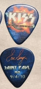 KISS 2010 HSOE ST PAUL 9-4-10 City Guitar Picks