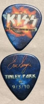 KISS 2010 HSOE TINLEY PARK 9-3-10 City Guitar Picks