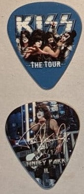 KISS 2012 The Tour TINLEY PARK 9-7-12 City Guitar Picks