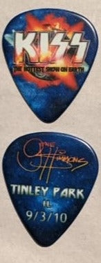 KISS 2010 HSOE TINLEY PARK 9-3-10 City Guitar Picks