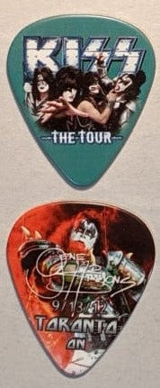 KISS 2012 The Tour TORONTO 9-13-12 City Guitar Picks