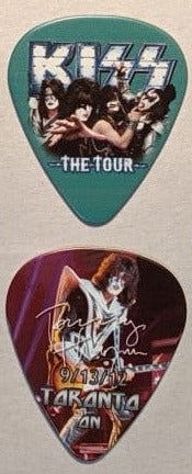 KISS 2012 The Tour TORONTO 9-13-12 City Guitar Picks