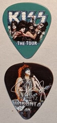 KISS 2012 The Tour TORONTO 9-13-12 City Guitar Picks