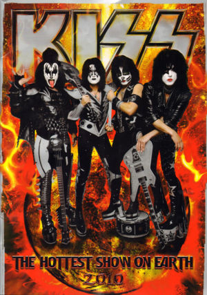 KISS 2010 Hottest Show On Earth Black and Yellow Transparent VIP Guitar Picks