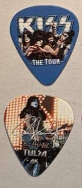 KISS 2012 The Tour TULSA 8-26-12 City Guitar Picks