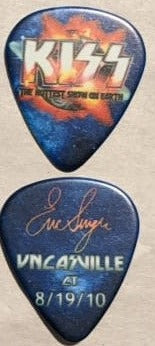 KISS 2010 HSOE UNCASVILLE 8-19-10 City Guitar Picks
