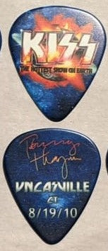 KISS 2010 HSOE UNCASVILLE 8-19-10 City Guitar Picks