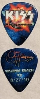 KISS 2010 HSOE VIRGINIA BEACH 8-27-10 City Guitar Picks