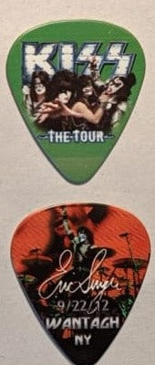 KISS 2012 The Tour WANTAUGH 9-22-12 City Guitar Picks