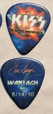 KISS 2010 HSOE WANTAGH 8-14-10 City Guitar Picks