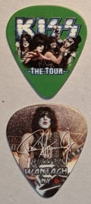 KISS 2012 The Tour WANTAUGH 9-22-12 City Guitar Picks