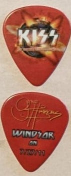 KISS 2011 HSOE WINDSOR 7-27-2011 City Guitar Picks