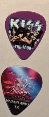 KISS 2012 The Tour WOODLANDS 8-3-12 City Guitar Picks