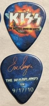 KISS 2010 HSOE WOODLANDS 9-17-10 City Guitar Picks
