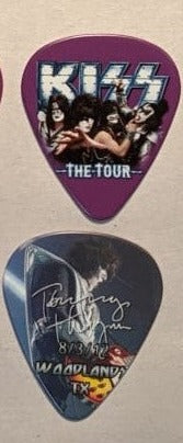 KISS 2012 The Tour WOODLANDS 8-3-12 City Guitar Picks