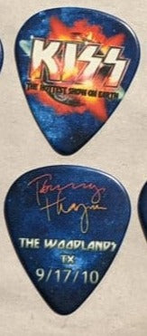 KISS 2010 HSOE WOODLANDS 9-17-10 City Guitar Picks