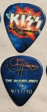 KISS 2010 HSOE WOODLANDS 9-17-10 City Guitar Picks