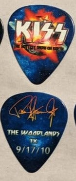 KISS 2010 HSOE WOODLANDS 9-17-10 City Guitar Picks