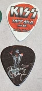 KISS 2011 HSOE 4-23-2011 SAPPORO JAPAN Cancelled Show Guitar Picks