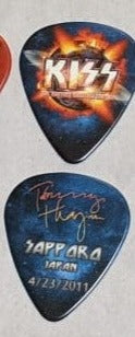KISS 2011 HSOE 4-23-2011 SAPPORO JAPAN Cancelled Show Guitar Picks