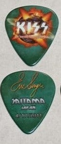 KISS 2011 HSOE 4-17-2011 SAITAMA JAPAN Cancelled Show Guitar Picks