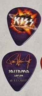 KISS 2011 HSOE 4-17-2011 SAITAMA JAPAN Cancelled Show Guitar Picks