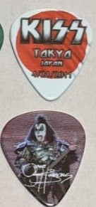 KISS 2011 HSOE 4-21-2011 TOKYO JAPAN Night 2 Cancelled Show Guitar Picks
