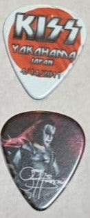 KISS 2011 HSOE 4-14-2011 YOKOHAMA JAPAN Cancelled Show Guitar Picks