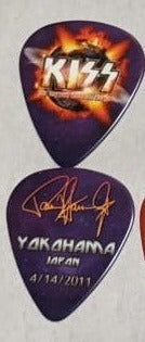 KISS 2011 HSOE 4-14-2011 YOKOHAMA JAPAN Cancelled Show Guitar Picks