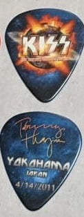KISS 2011 HSOE 4-14-2011 YOKOHAMA JAPAN Cancelled Show Guitar Picks