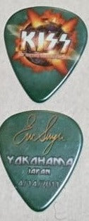KISS 2011 HSOE 4-14-2011 YOKOHAMA JAPAN Cancelled Show Guitar Picks