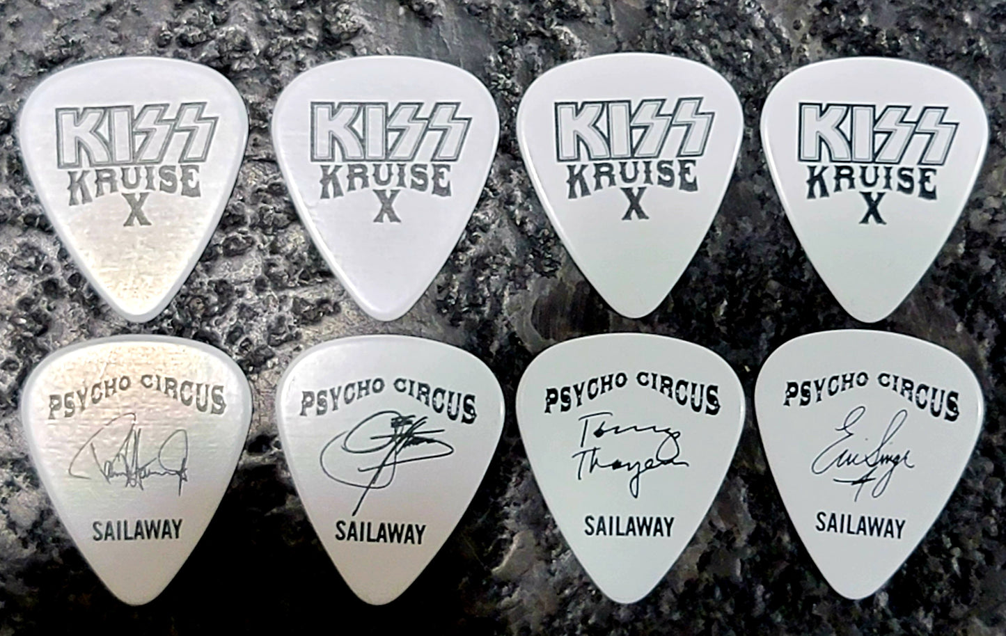 KISS Kruise X Sailaway Guitar Picks