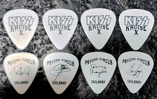 KISS Kruise X Sailaway Guitar Picks