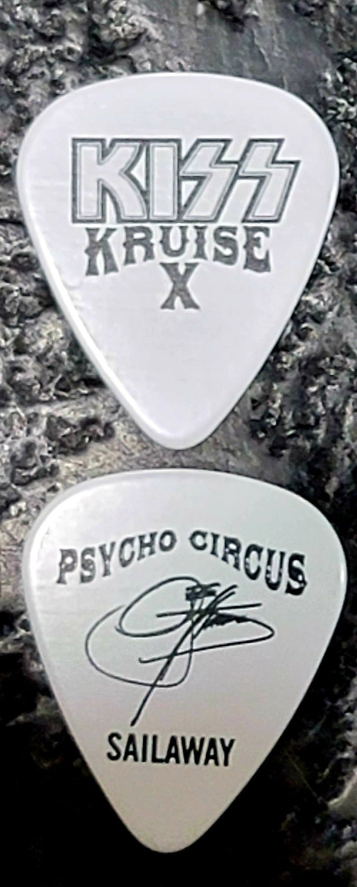 KISS Kruise X Sailaway Guitar Picks