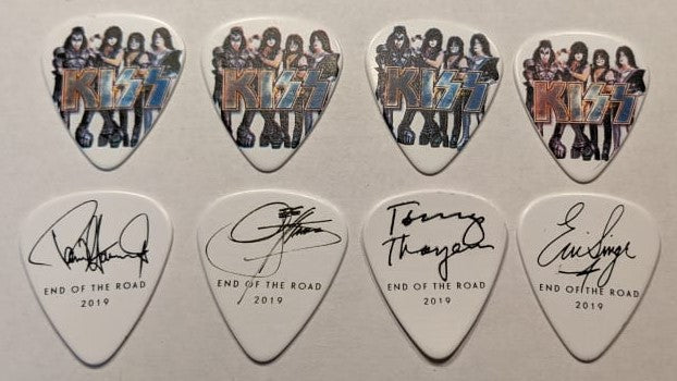 KISS 2019 End of the Road Tour PORTRAIT Guitar Picks