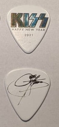 KISS 2020 Goodbye Dubai Happy New Year Guitar Picks