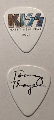 KISS 2020 Goodbye Dubai Happy New Year Guitar Picks
