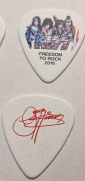 KISS 2016 Freedom To Rock Tour Portrait Guitar Picks