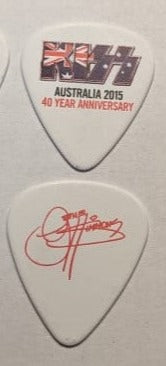 KISS 2015 40th Anniversary Tour AUSTRALIA Logo guitar Picks