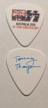 KISS 2015 40th Anniversary Tour AUSTRALIA Logo guitar Picks