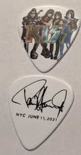 KISS NYC 6-11-2021 Tribeca/Battery Park Group Photo Guitar Picks
