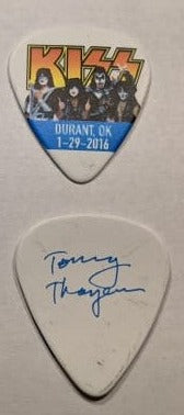 KISS January 29 2016 2016 Choctaw Casino Durant OK Guitar Picks